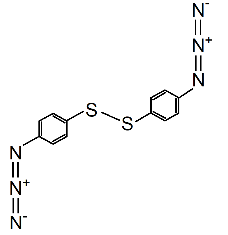 Dithiobis phenyl azide - CAS:37434-06-3 - DTBPA, 4-4-Dithiobisphenyl-azide